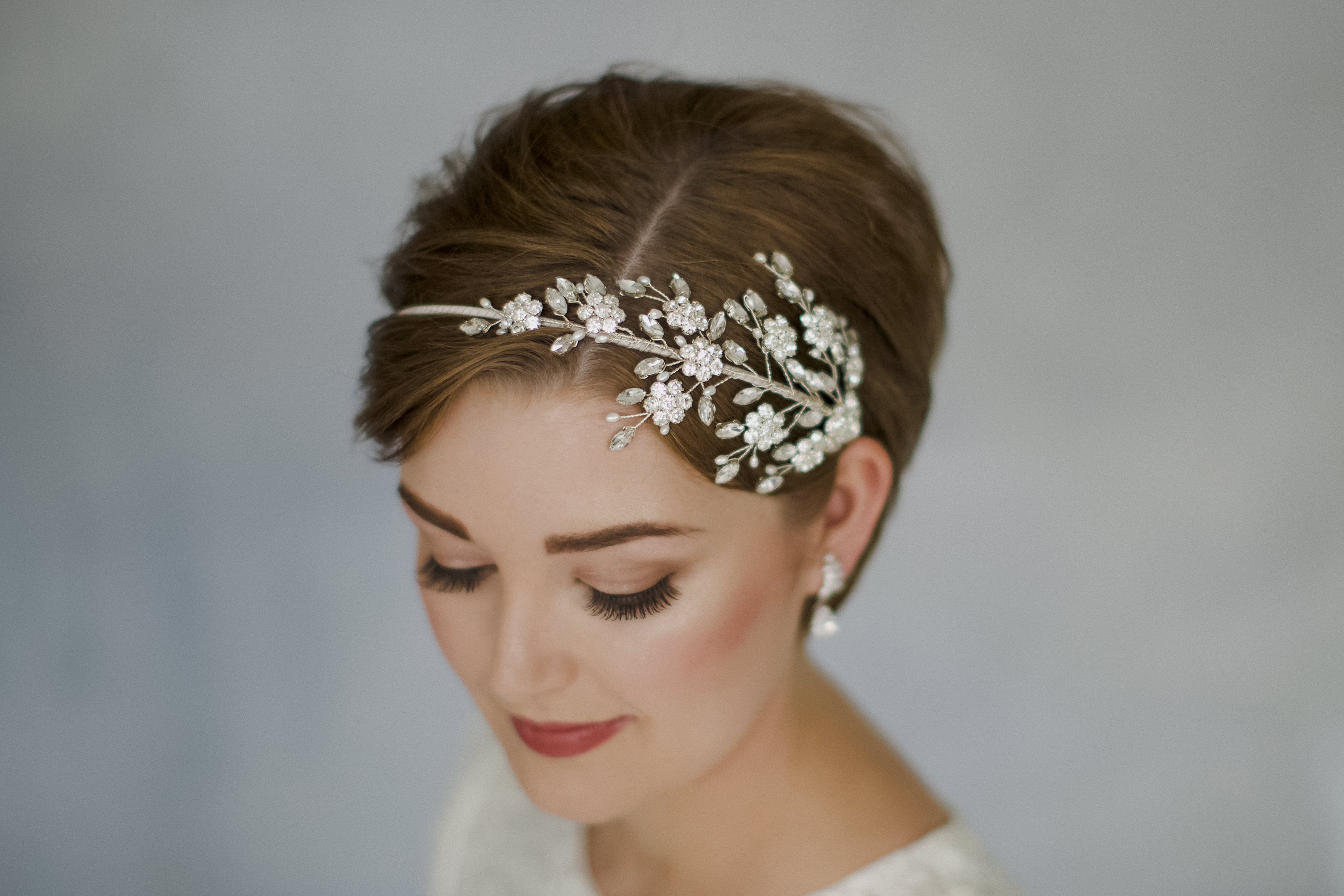 Short Hair Bridal Accessories