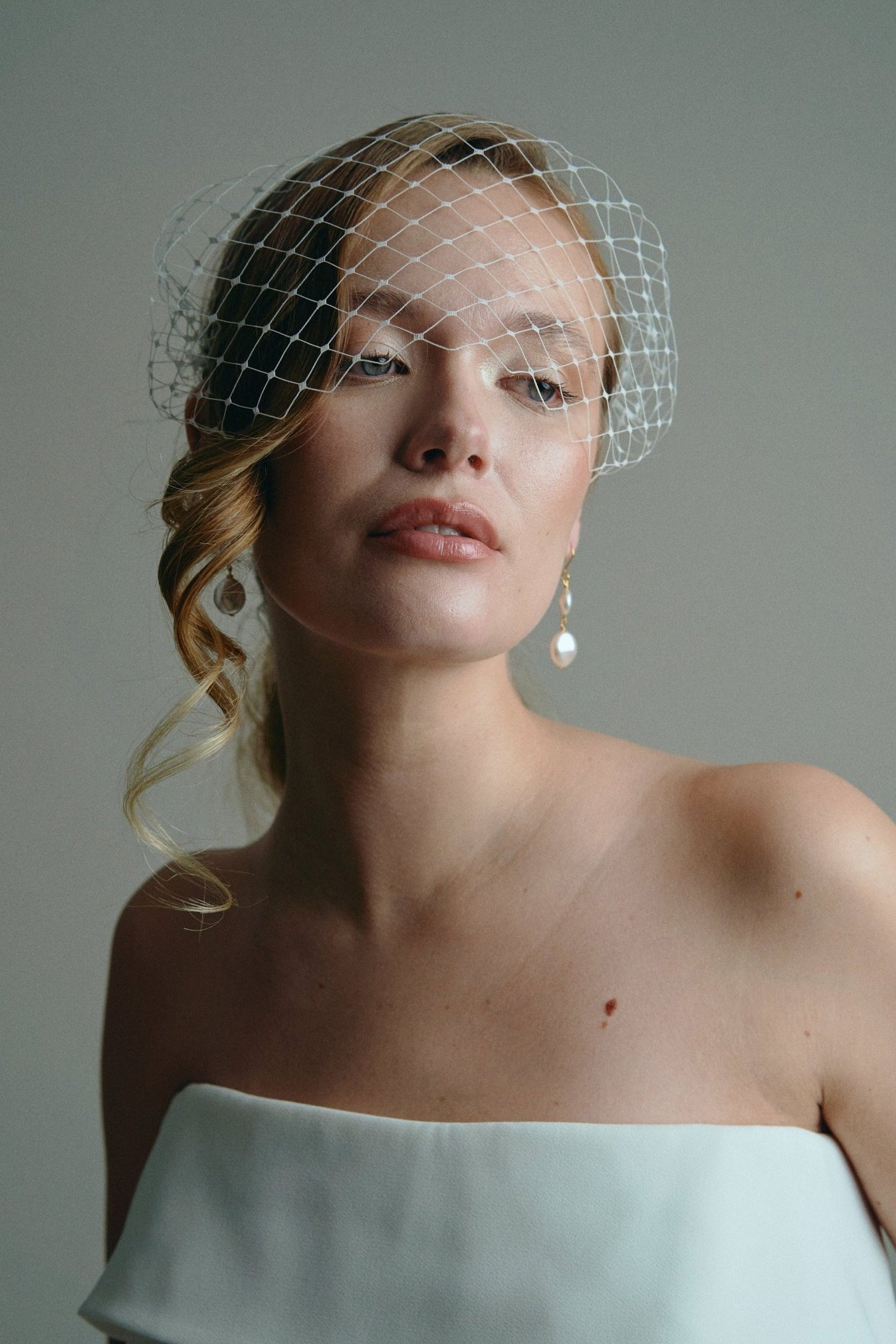 Merry Widow Mask Birdcage Veil