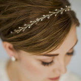 Amy Simple Wedding Hair Vine Headband