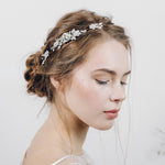 small bridal hair comb with wedding hair pins