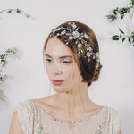 Bohemian crystal bridal wedding headdress