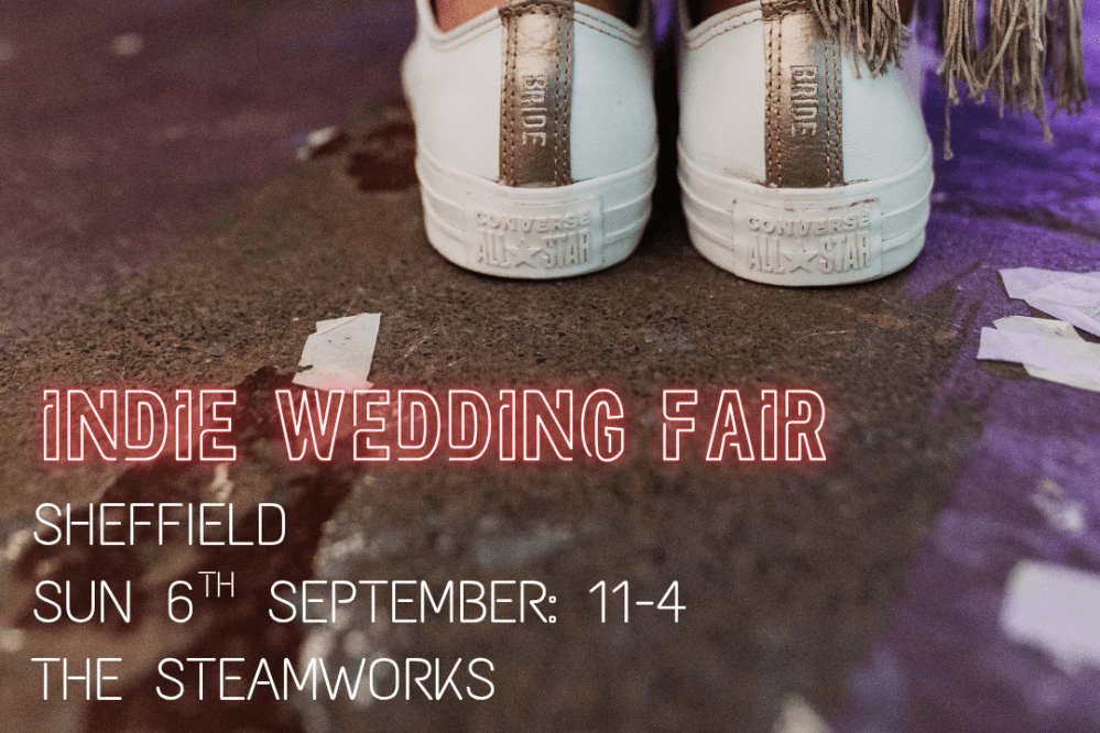 Join Me at the Indie Wedding Fair, Sunday 6th September