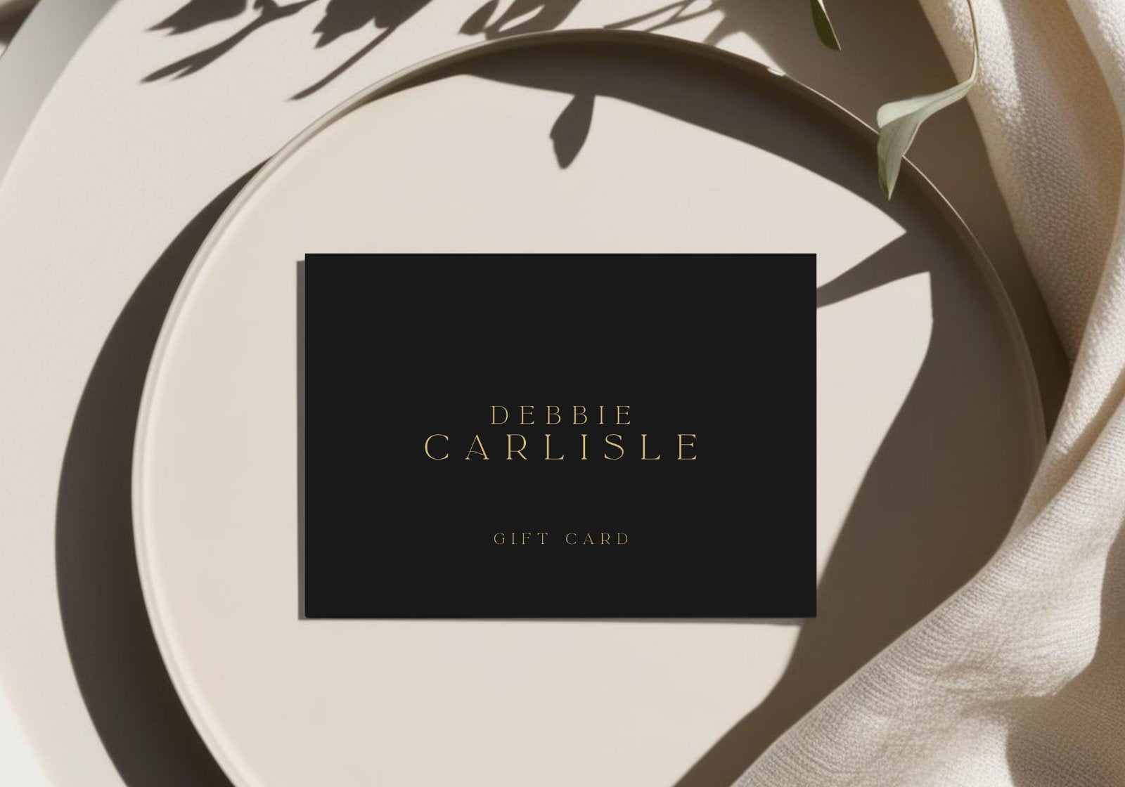 The Perfect Gift For a Bride-To-Be: A Debbie Carlisle Gift Card