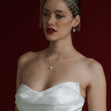 Merry Widow Crystal Birdcage Veil | Ellis | Debbie Carlisle
