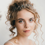 silver pearl tiara