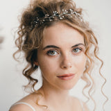 silver pearl tiara