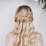 Boho flower forehead band hair vine- Coralie - Debbie Carlisle