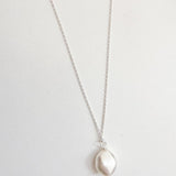 Baroque Coin Pearl Necklace Gold & Silver | Connie | Debbie Carlisle