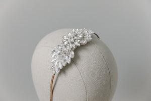 Arabella crystal vintage wedding headband