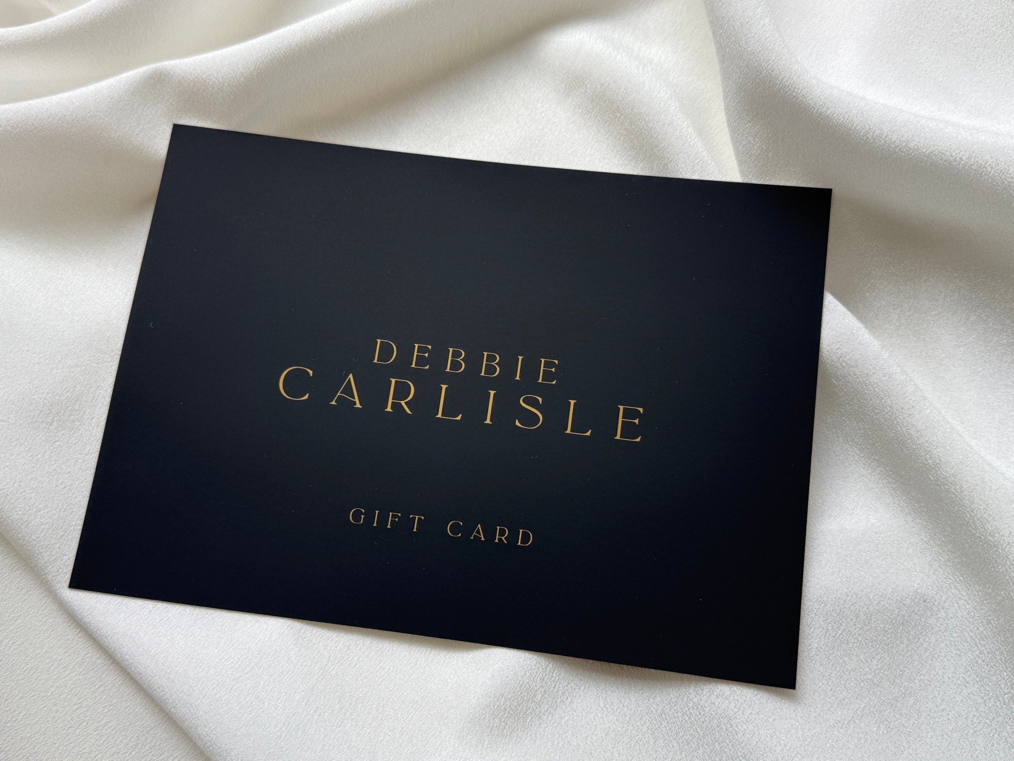 Debbie Carlisle Physical Gift Card