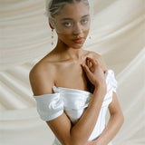 Dita Sheer Tulle Ivory Birdcage Veil With Face-Framing Crystals