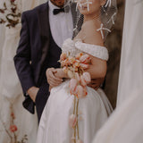 Bow Blusher Birdcage Micro Veil | Kat | Debbie Carlisle