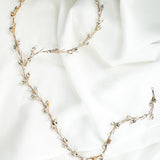 Gold India Trailing Ponytail Jewellery Hair Vine - Sample Sale