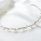 Amy Simple Wedding Hair Vine Headband - Sample Sale