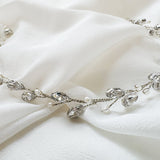Silver India Elegant Boho Leafy Bridal Hair Vine - Sample Sale