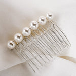 Slim pearl comb