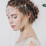 Isadora Silver Vintage Bridal Hair Vine