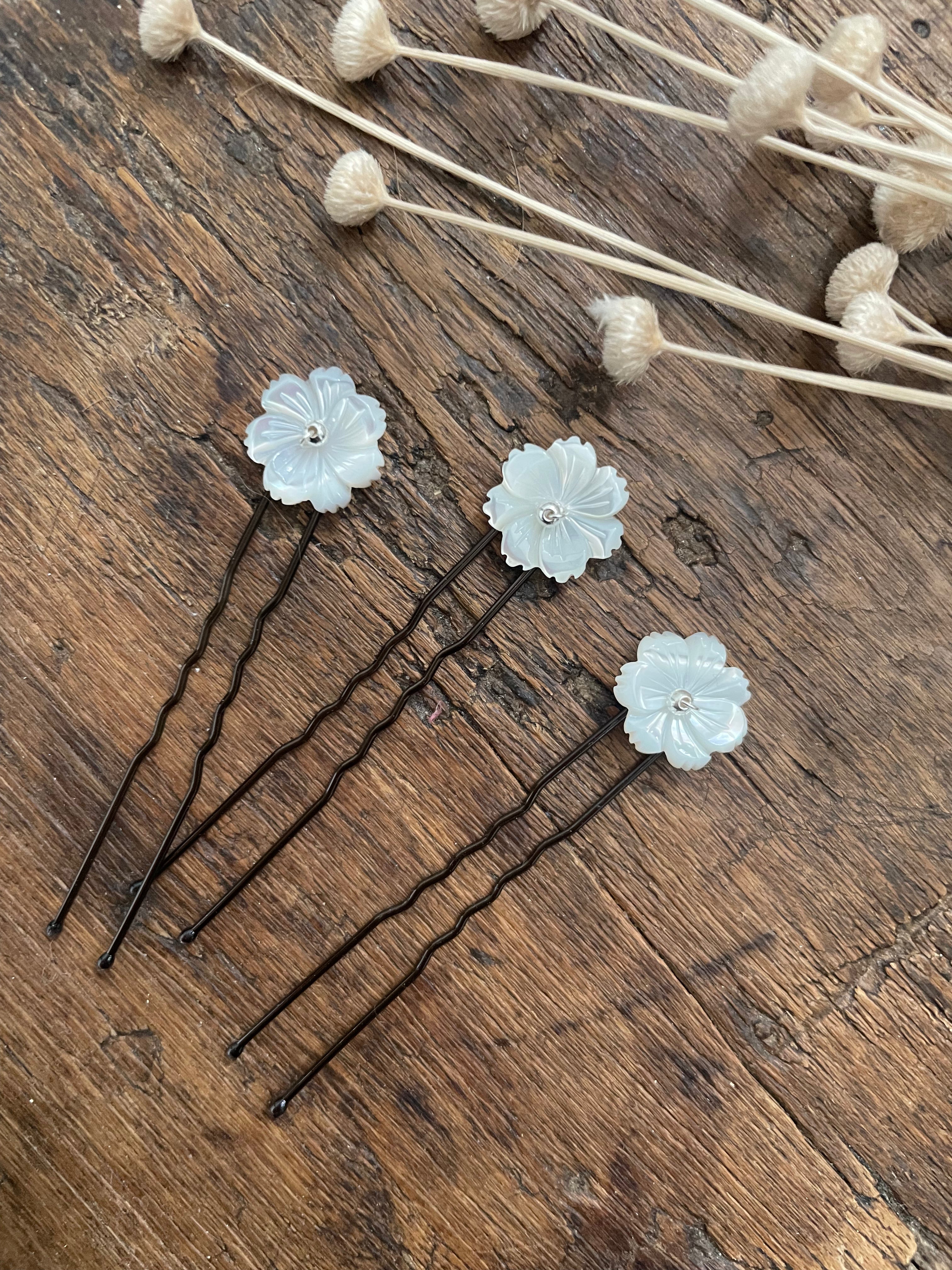 Minna Boho Flower Hairpins