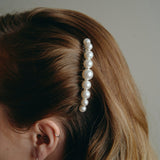 Mona Large Slim Pearl Bridal Comb