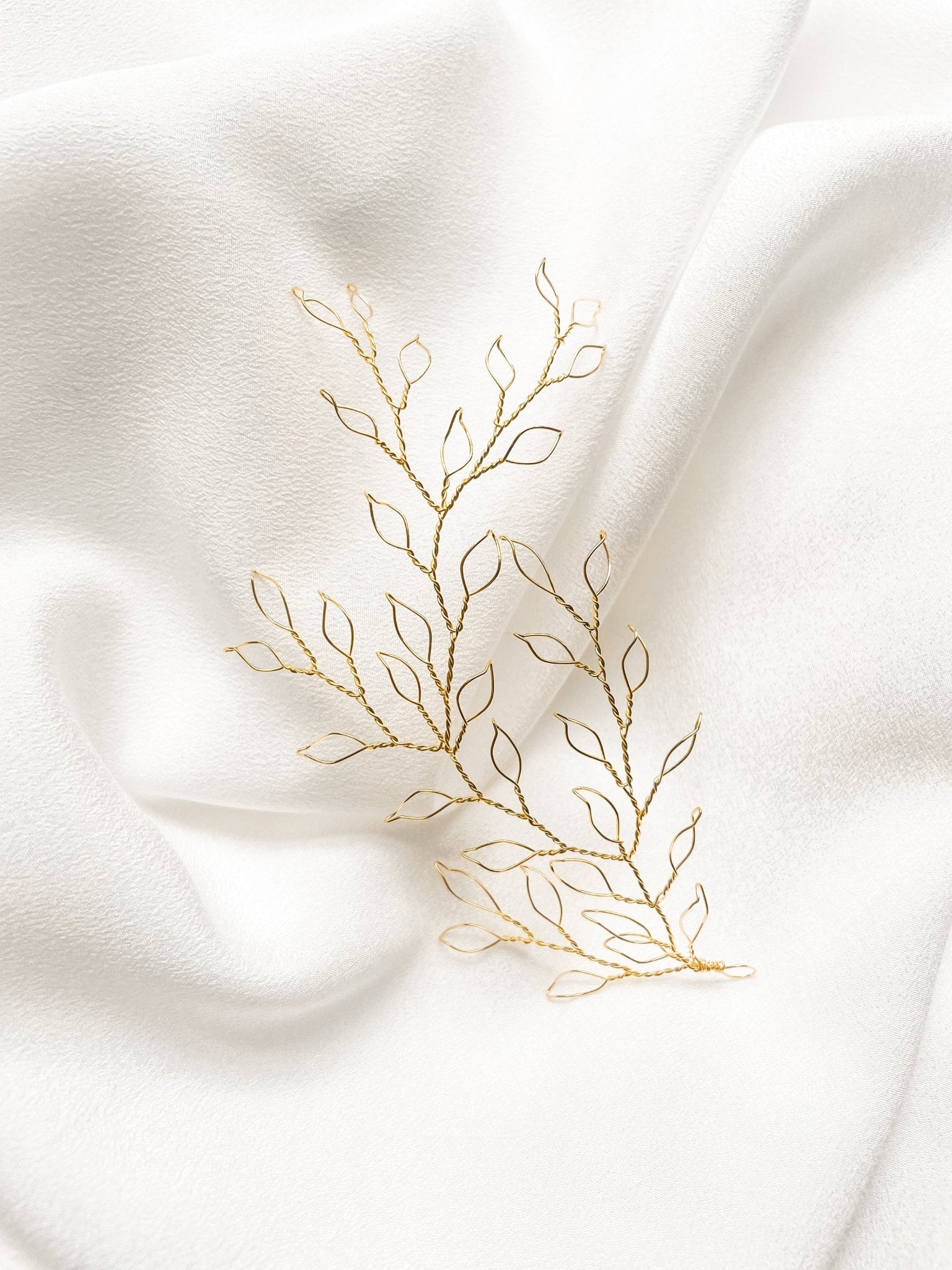 Nel Gold Wedding Hair Vine