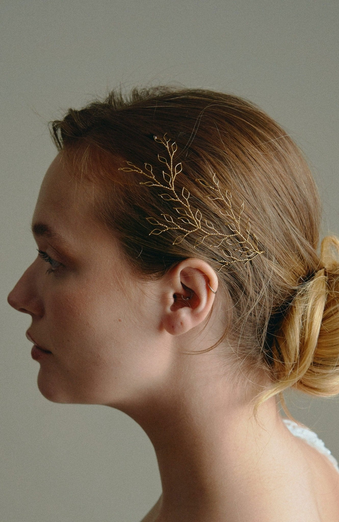 Nel Gold Wedding Hair Vine