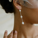 Penny Baroque Pearl Medium Drop Earrings