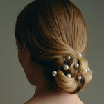 Prudence luxury pearl hair pins