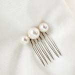 Purdy Ivory Small Pearl Comb
