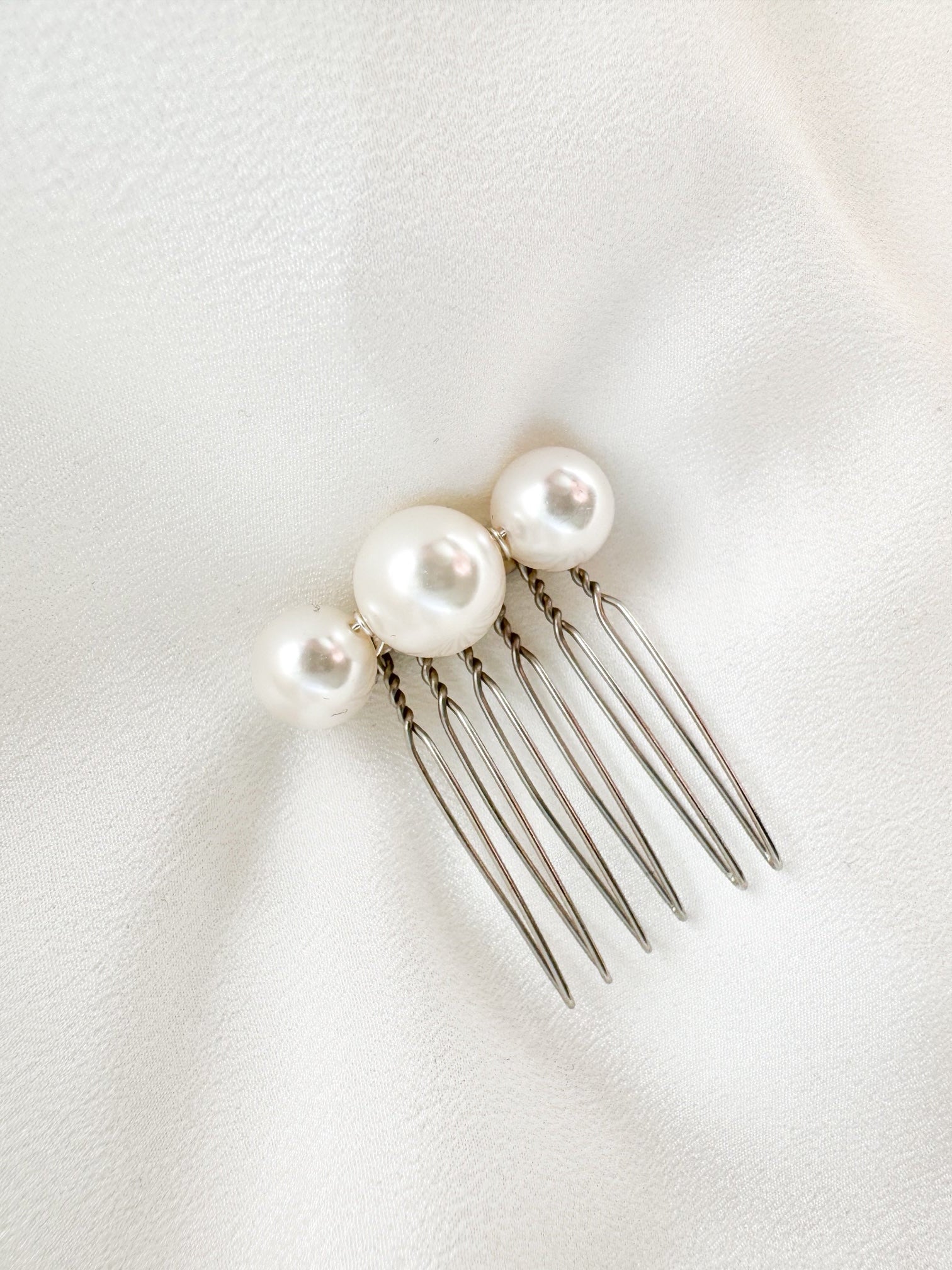 Purdy Ivory Small Pearl Comb
