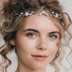 Small silver browband