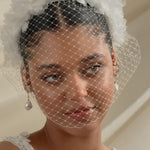 Florence Ivory Silk Flower Wedding Headband