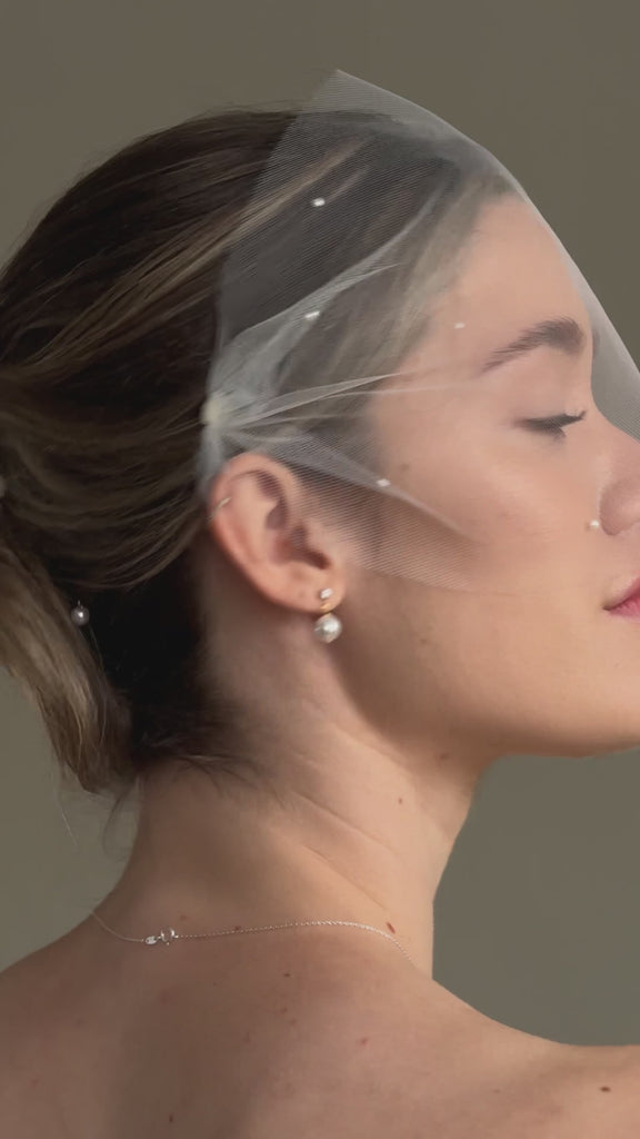 Luxury crystal pearl hair pins