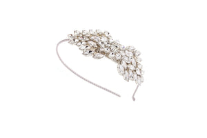 Arabella crystal vintage wedding headband