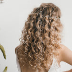 festival boho bride long hairvine