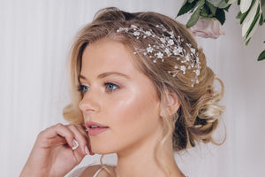 Cherry blossom wedding hair accessory - Cherry - Debbie Carlisle