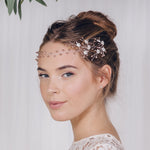 Boho flower forehead band hair vine- Coralie - Debbie Carlisle