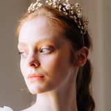 Mabel Botanical Crystal Flower Crown