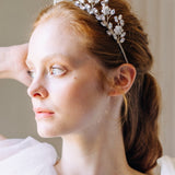 Mabel Botanical Crystal Flower Crown
