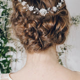 Up do wedding circlet 