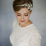 Large statement crystal wedding headband - Etta - Debbie Carlisle