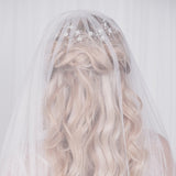 Rose Gold Ivy Floral Hair Vine - Sample Sale