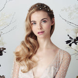 Larissa celestial star wedding hairvine by Debbie Carlisle Moonlight collection