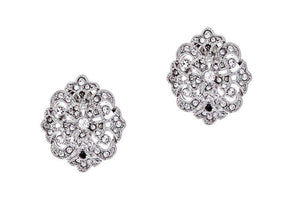 Lauren vintage marcasite style crystal wedding earrings