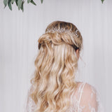 Rosie Gold Botanical Crystal Hair Vine - Sample Sale