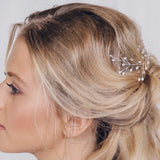 Rosie Gold Botanical Crystal Hair Vine - Sample Sale
