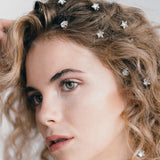 Star Swarovksi crystal hairpins