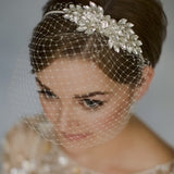 Arabella crystal vintage wedding headband - Debbie Carlisle