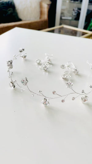 Celestial star headband hair vine - Larissa