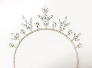 Star bridal crown delicate celestial crystal tiara - Orion