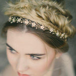 Flower wedding headband - Isabella - Debbie Carlisle